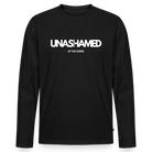 Unashamed Men's Premium Longsleeve Shirt - black