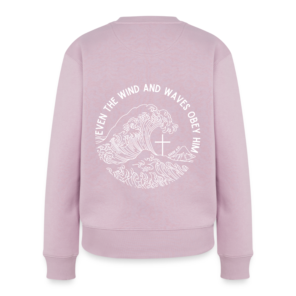 Wind and Waves Women’s Premium Sweatshirt - dusky pink