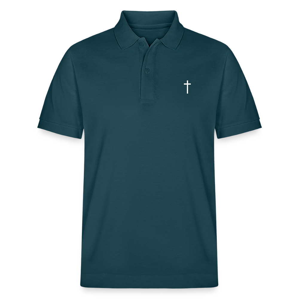 Cross Organic Unisex Polo Shirt - stargazer