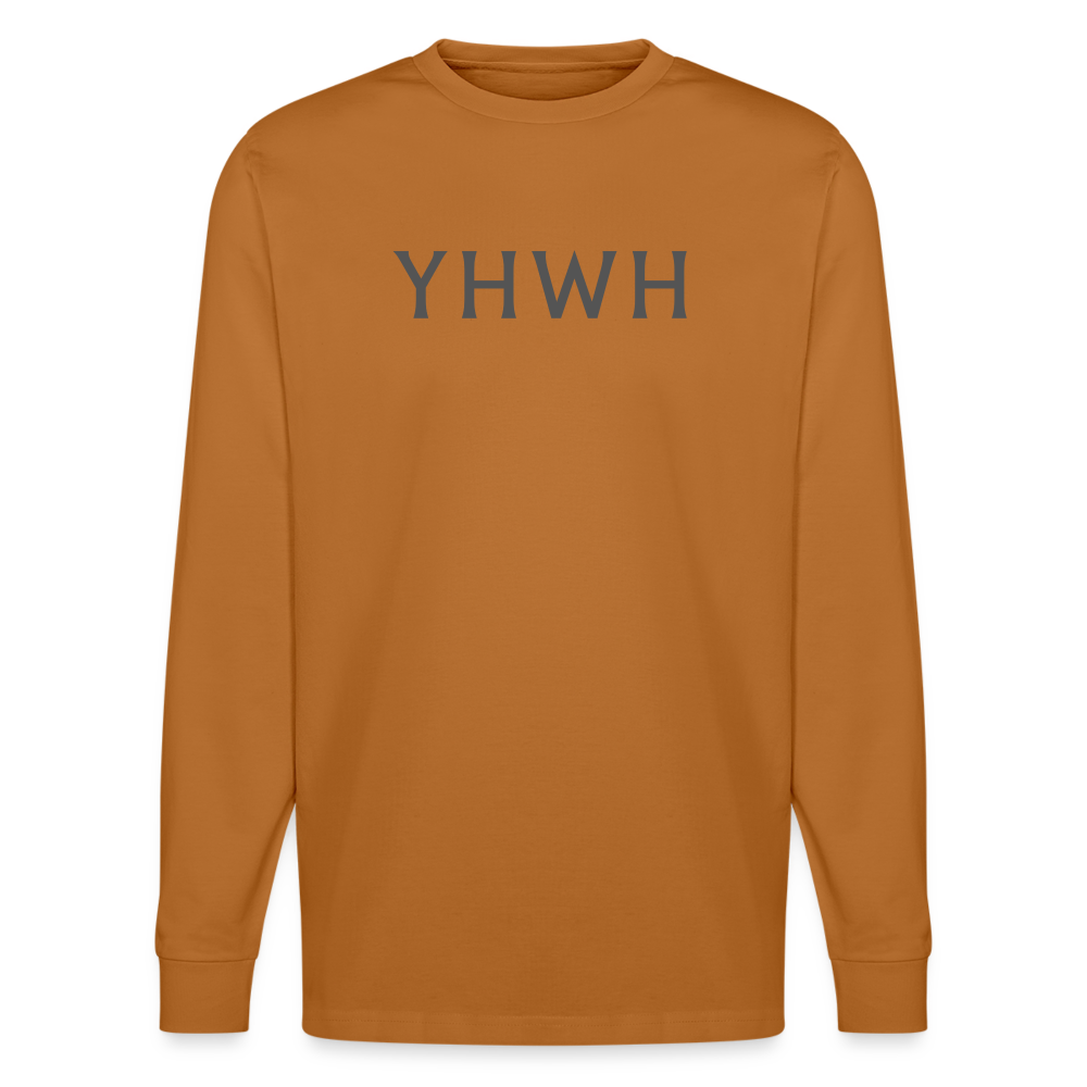 YHWH  Unisex Organic Longsleeve Shirt - day fall