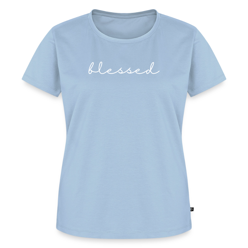 Blessed Women’s Premium T-Shirt - light blue