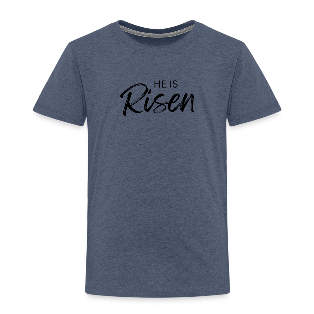 He is Risen Kids' Premium T-Shirt - heather blue