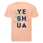 Yeshua Unisex Organic T-Shirt - peach