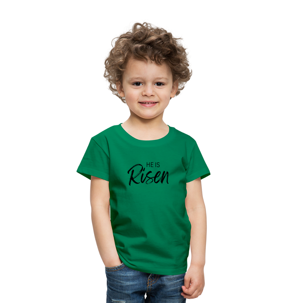 He is Risen Kids' Premium T-Shirt - kelly green