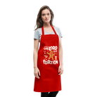 Christmas Cooking Apron - red