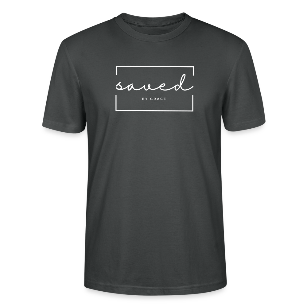 Saved by Grace Unisex T-Shirt - anthracite