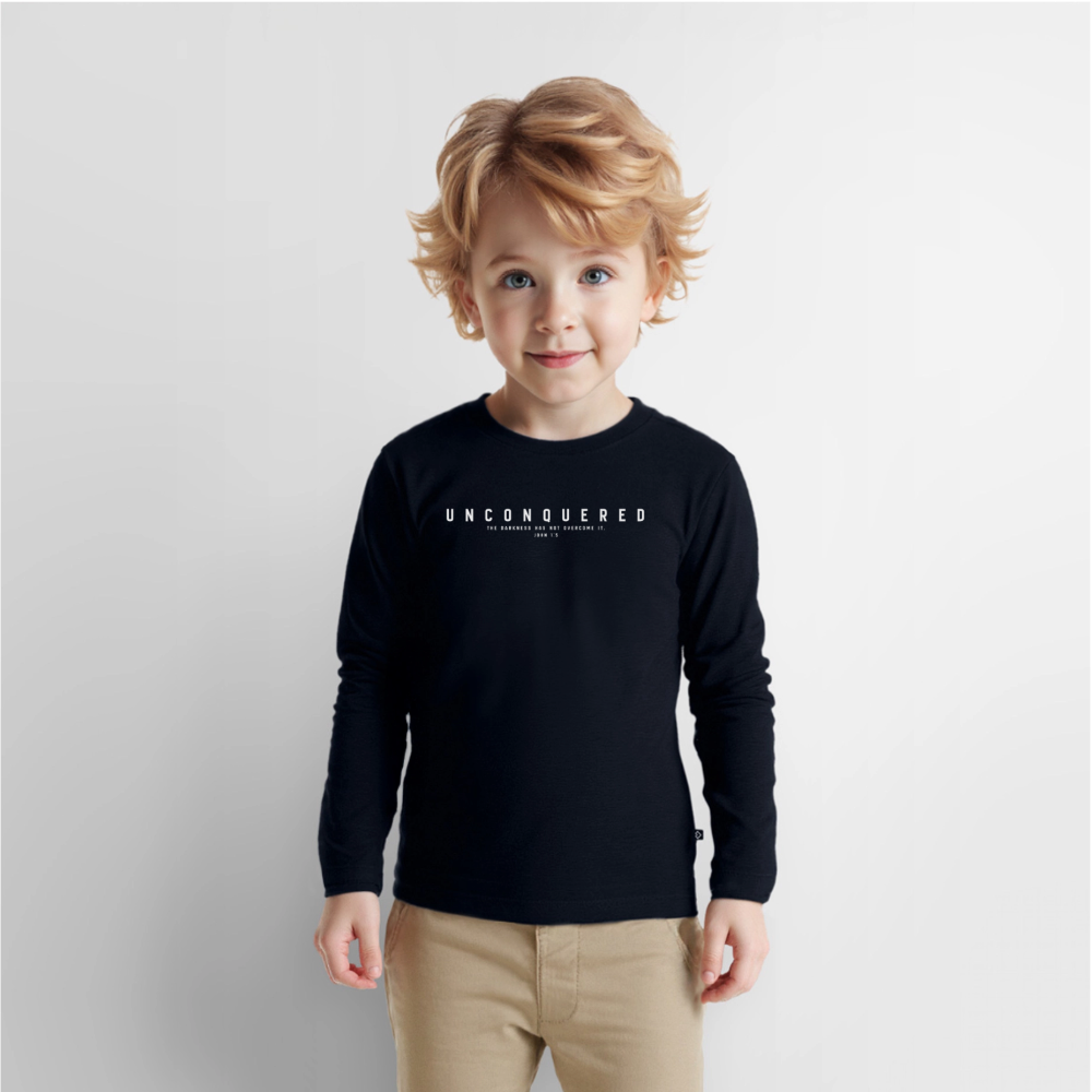 Unconquered Kids' Premium Longsleeve Shirt - navy