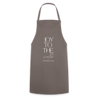 Joy to the world Cooking Apron - grey