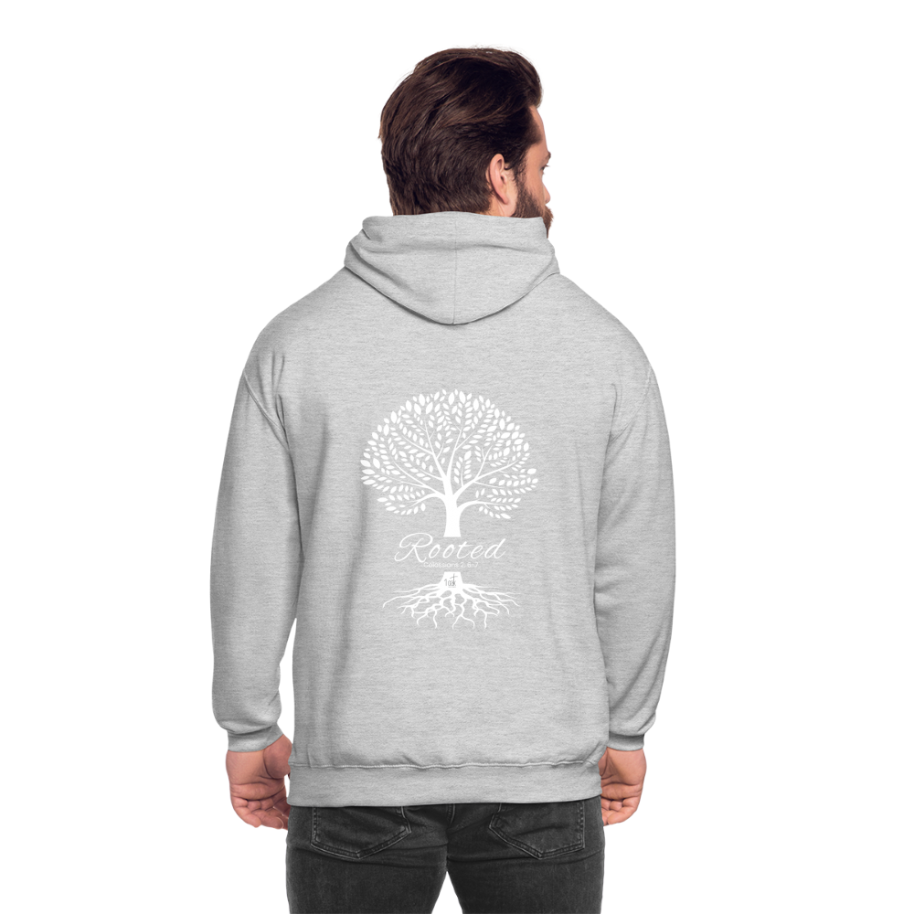 Rooted Unisex Hoodie - light heather grey