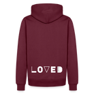 Loved Men’s Premium Hoodie - burgundy