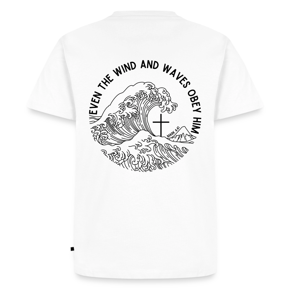 Wind and Waves Men’s Premium T-Shirt - white