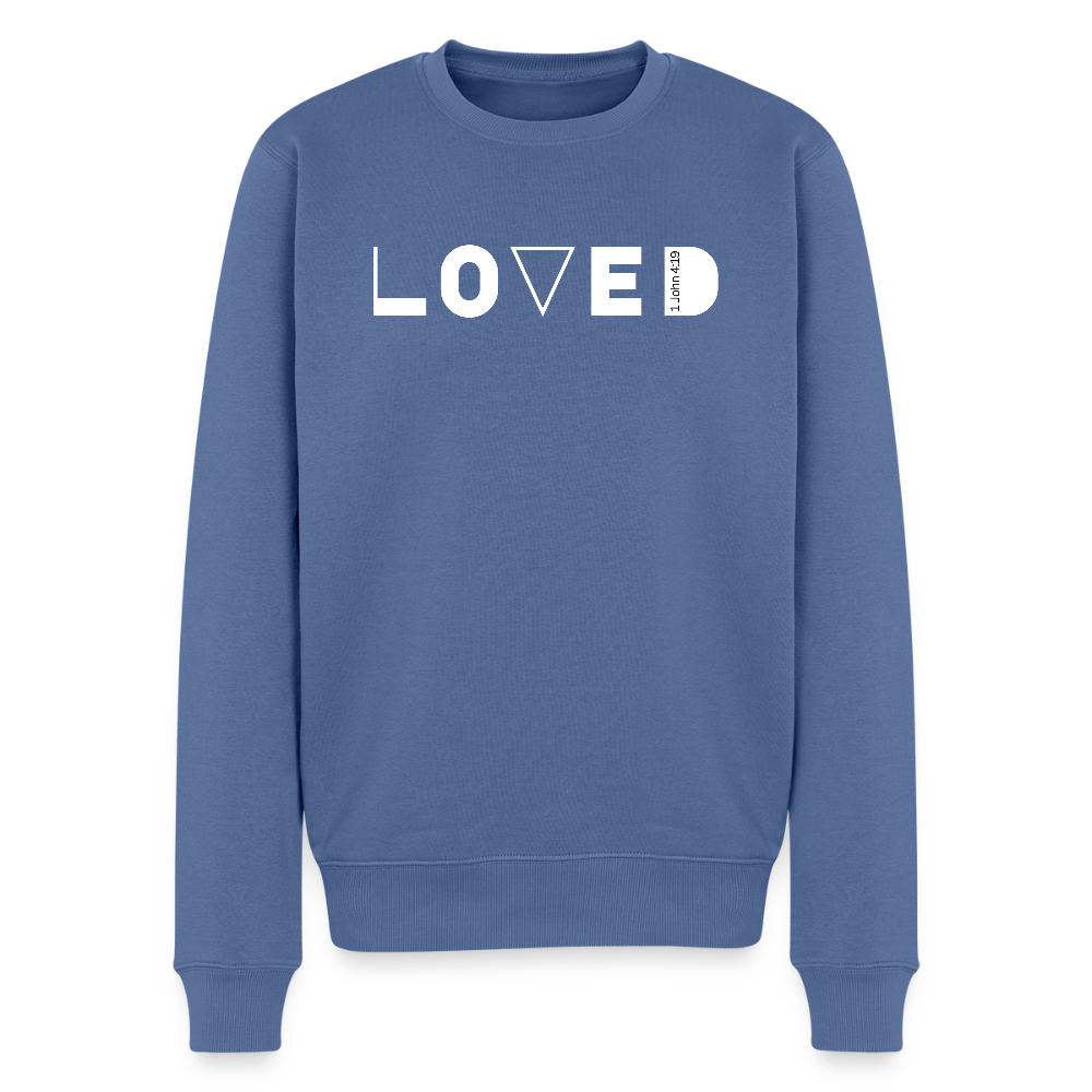 Loved Men’s Premium Sweatshirt - stone blue