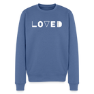 Loved Men’s Premium Sweatshirt - stone blue