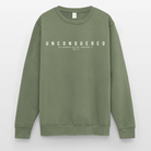 Unconquered Unisex Sweatshirt - army green