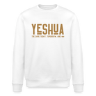 Yeshua Unisex Organic Sweatshirt - white