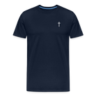 Cross Men’s Premium T-Shirt - navy