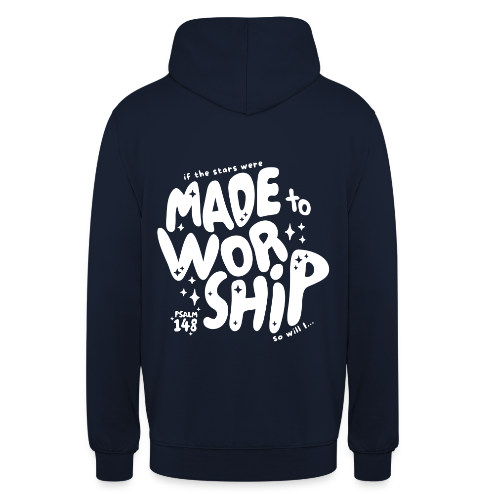 Made to Worship Unisex Hoodie - navy