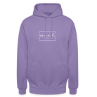 Saved by grace Unisex Hoodie - lavender