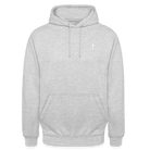 Cross Unisex Hoodie - light heather grey