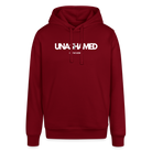 Unashamed Unisex Organic Hoodie - burgundy