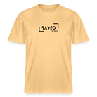 Saved Relaxed Fit Unisex Organic T-Shirt - washed yellow