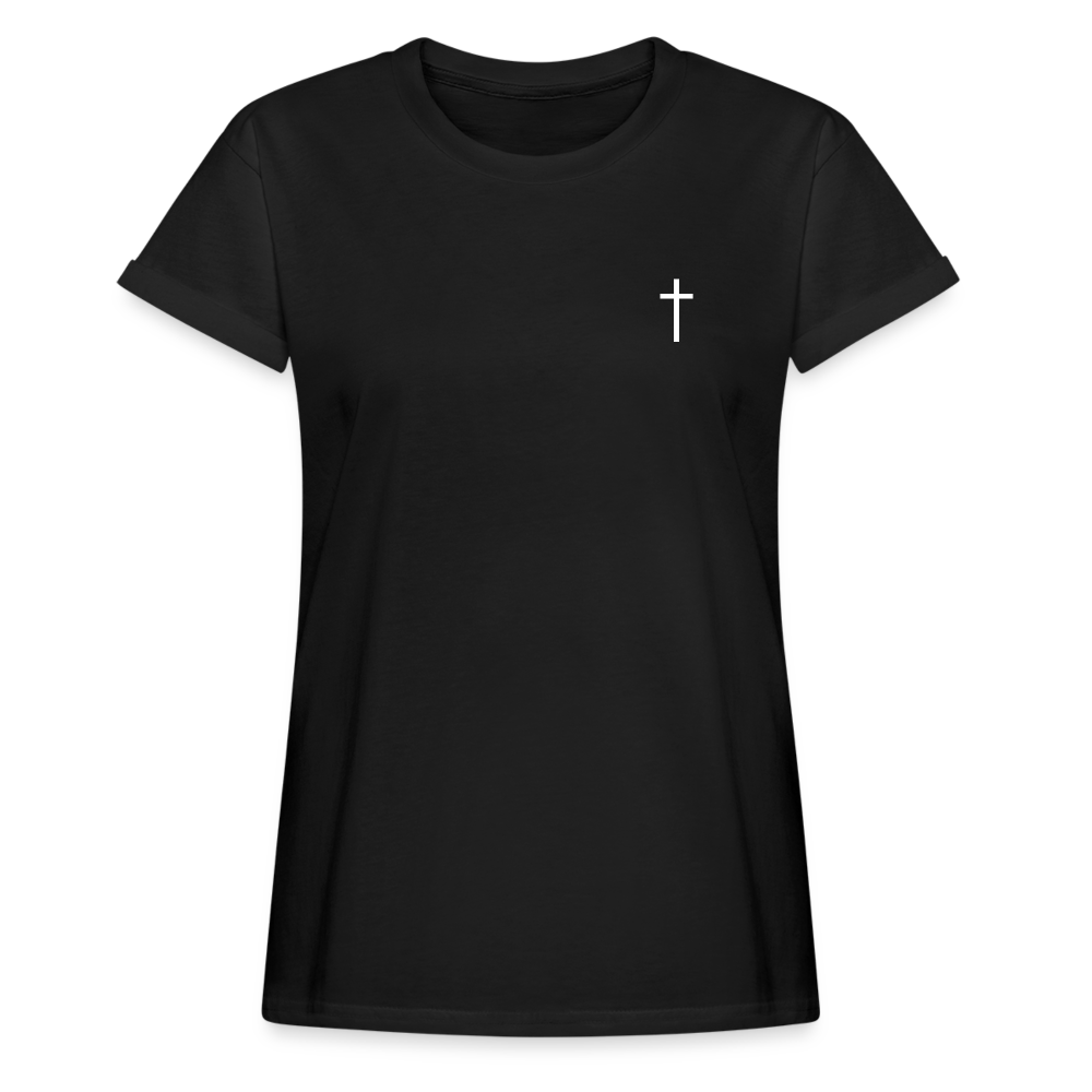 Cross Women’s Oversize T-Shirt - black