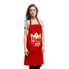 Christmas Cooking Apron - red