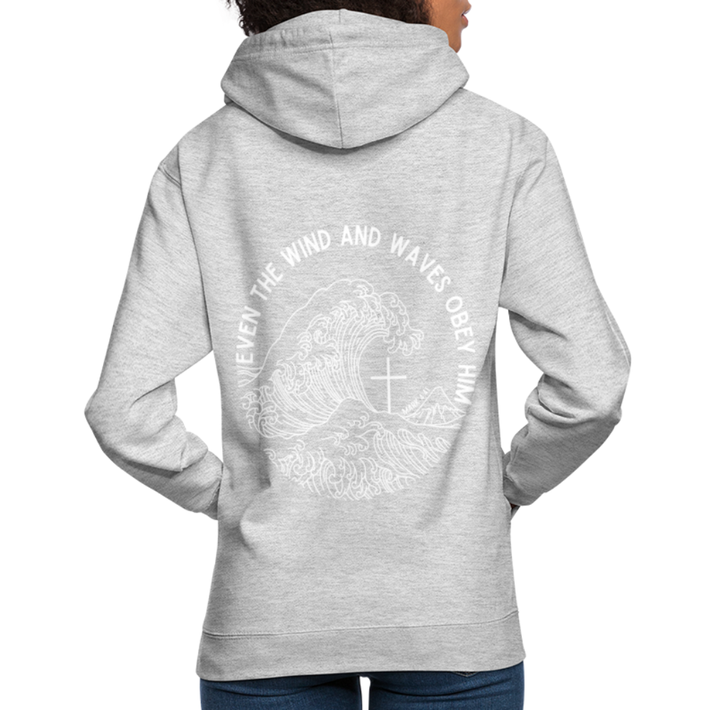 Wind an Waves Unisex Hoodie - light heather grey