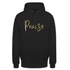 Praise Unisex Hoodie - black