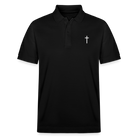 Cross Organic Unisex Polo Shirt 2.0 - black