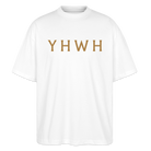 YHWH Oversized Unisex Organic T-shirt - white