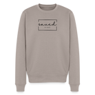 Saved by grace Men’s Premium Sweatshirt - taupe