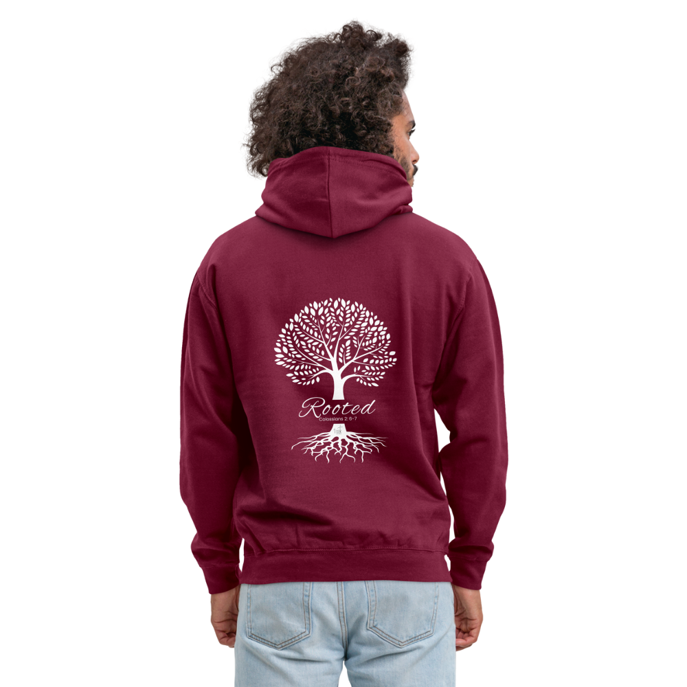 Rooted Unisex Hoodie - bordeaux