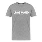 Unashamed Men’s Premium T-Shirt - heather grey