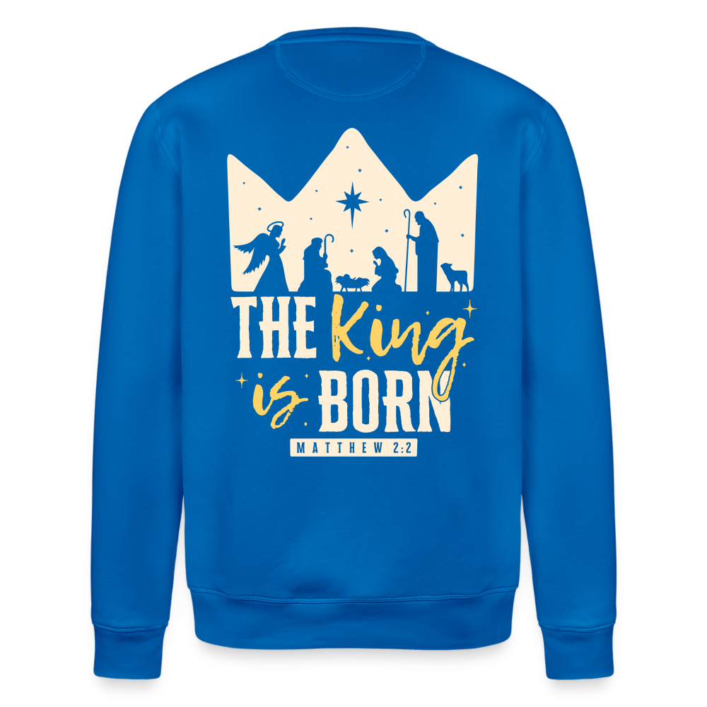 Christmas Unisex Organic Sweatshirt - royal blue