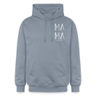 MAMA Unisex Softstyle Midweight Hoodie - blue