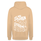 Children of God Unisex Hoodie - peach