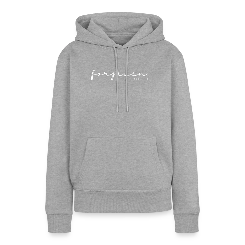 Forgiven Women’s Premium Hoodie - heather grey
