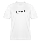 Saved Relaxed Fit Unisex Organic T-Shirt - white