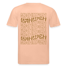 Yahweh Unisex Organic T-Shirt - peach