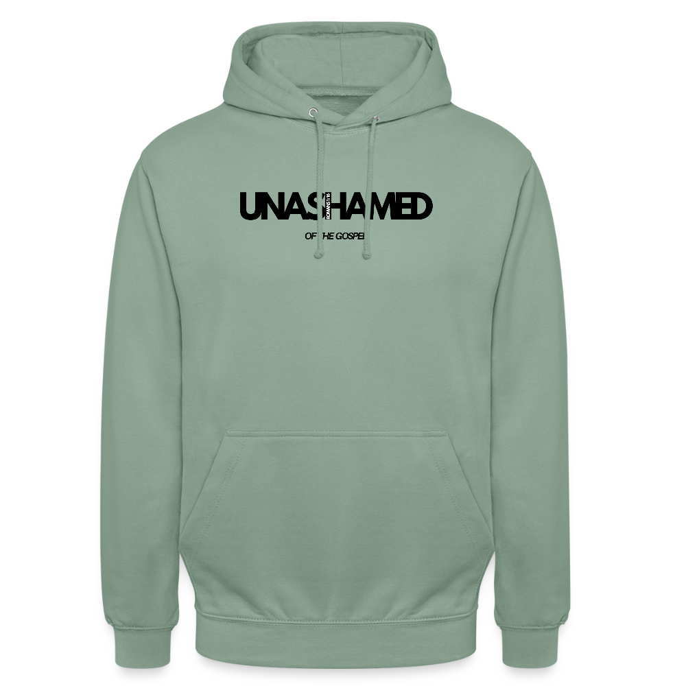 Unashamed unisex Hoodie - steel green