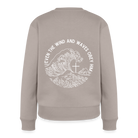 Wind and Waves Women’s Premium Sweatshirt - taupe