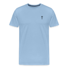 Cross Men’s Premium T-Shirt - sky