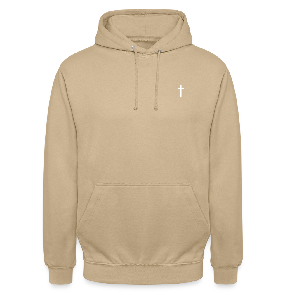 Cross Unisex Hoodie - beige