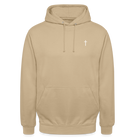 Cross Unisex Hoodie - beige