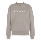 Blessed Women’s Premium Sweatshirt - taupe