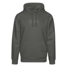 God First Unisex Organic Hoodie - anthracite