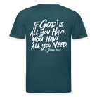 God is enough Unisex Organic T-Shirt - stargazer
