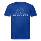 Waymaker Unisex Organic T-Shirt - majorelle blue