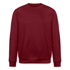 Christmas Unisex Organic Sweatshirt - burgundy